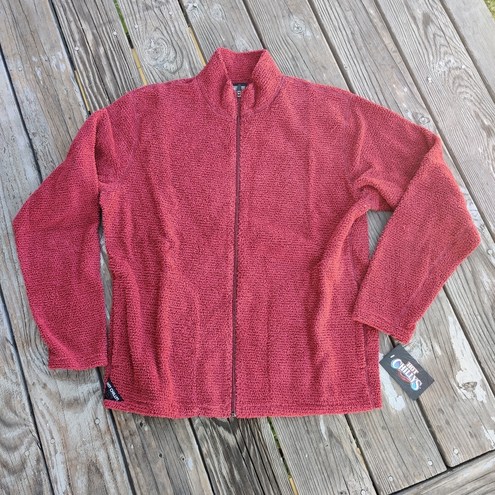 Hot Chilly's Full Zip Fleece Sz. L